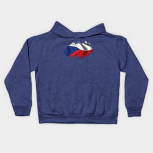 Flag of the Czech Republic Kids Hoodie